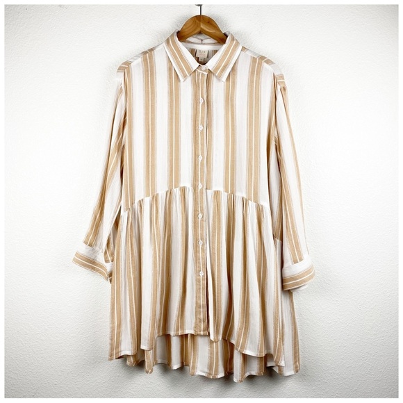 NWT Surf Gypsy Sandy Stripe Dress Size Small - Picture 3 of 10